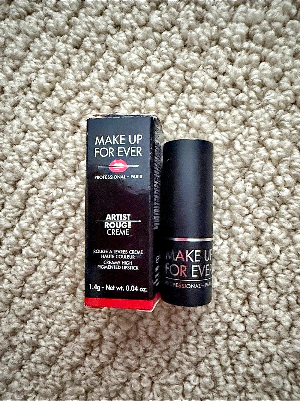 Make Up For Ever Artist Rouge Crème C211 Lipstick in Pink Like New